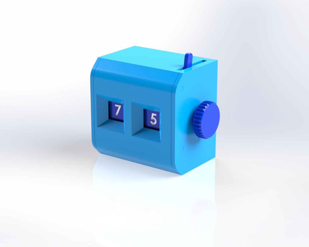 Two Digits Mechanical Counter