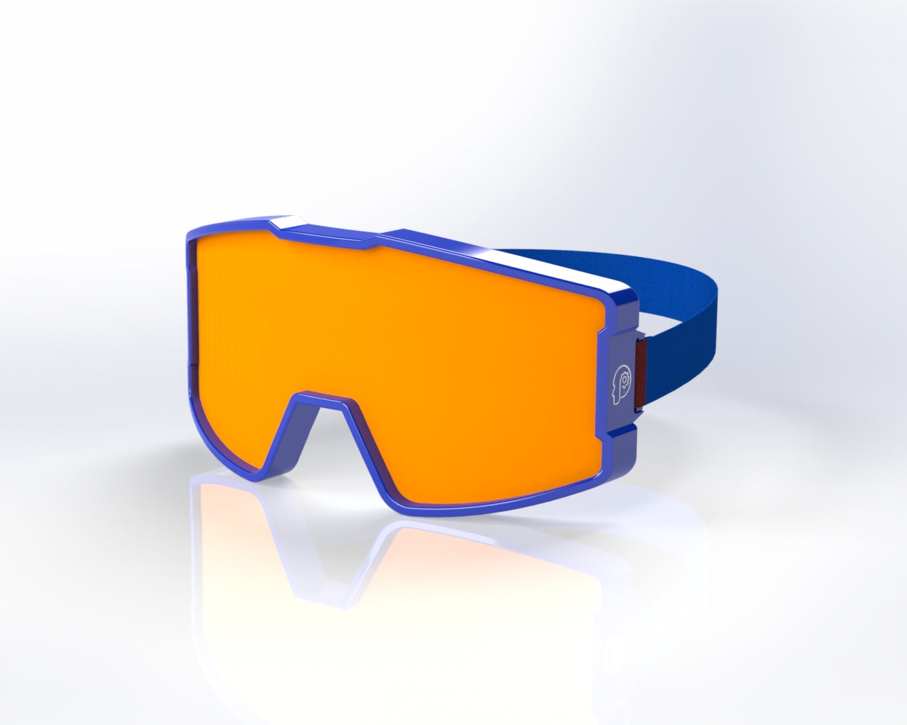 Ski goggle frame